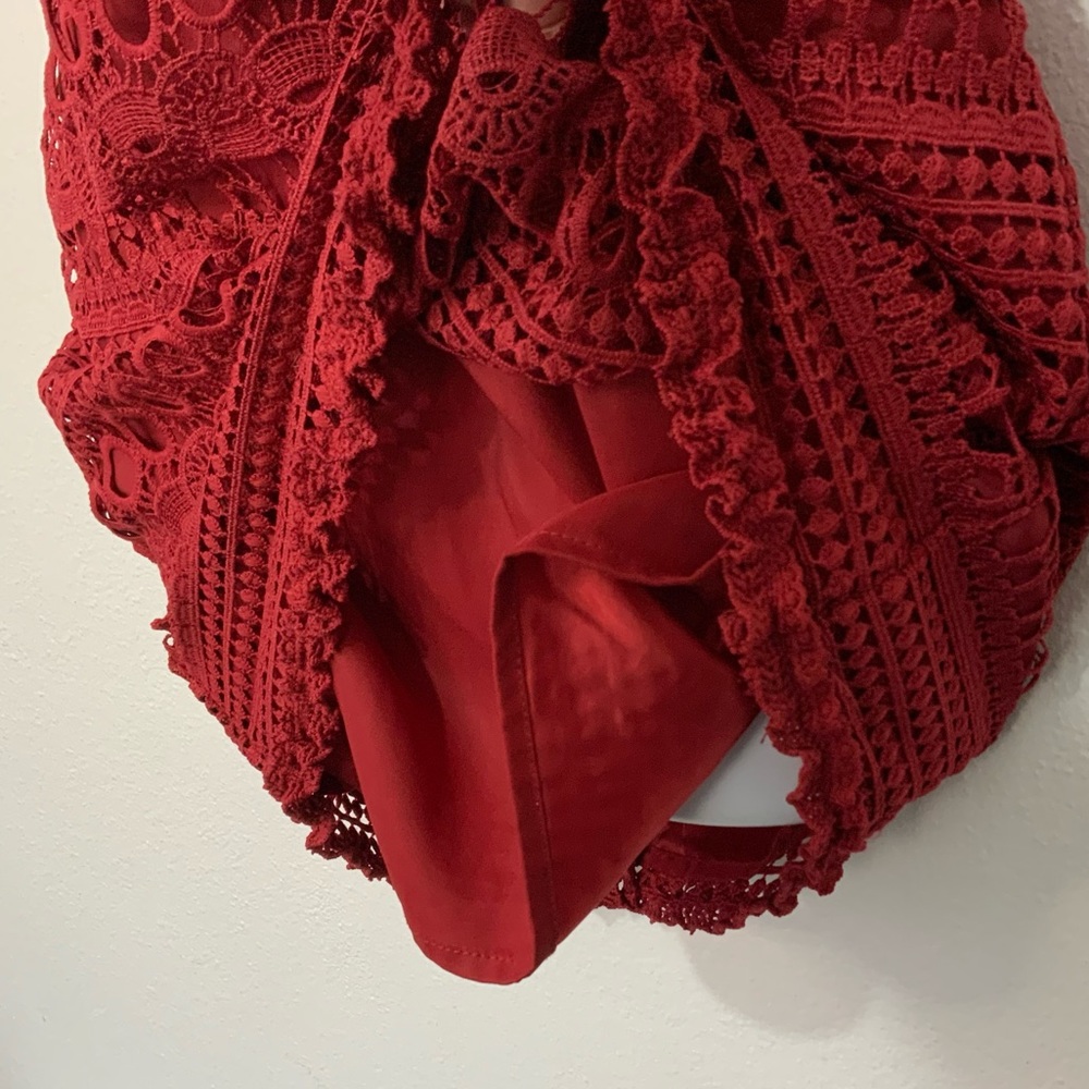 Two Sisters Lace Rivers Mini Dress - Picture 5 of 9